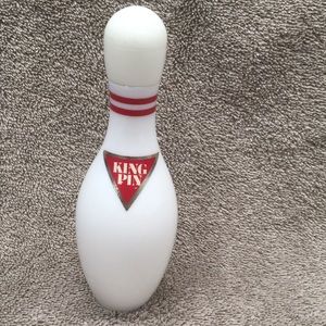 Vintage Avon King Pin Bowling Pin Decanter Empty